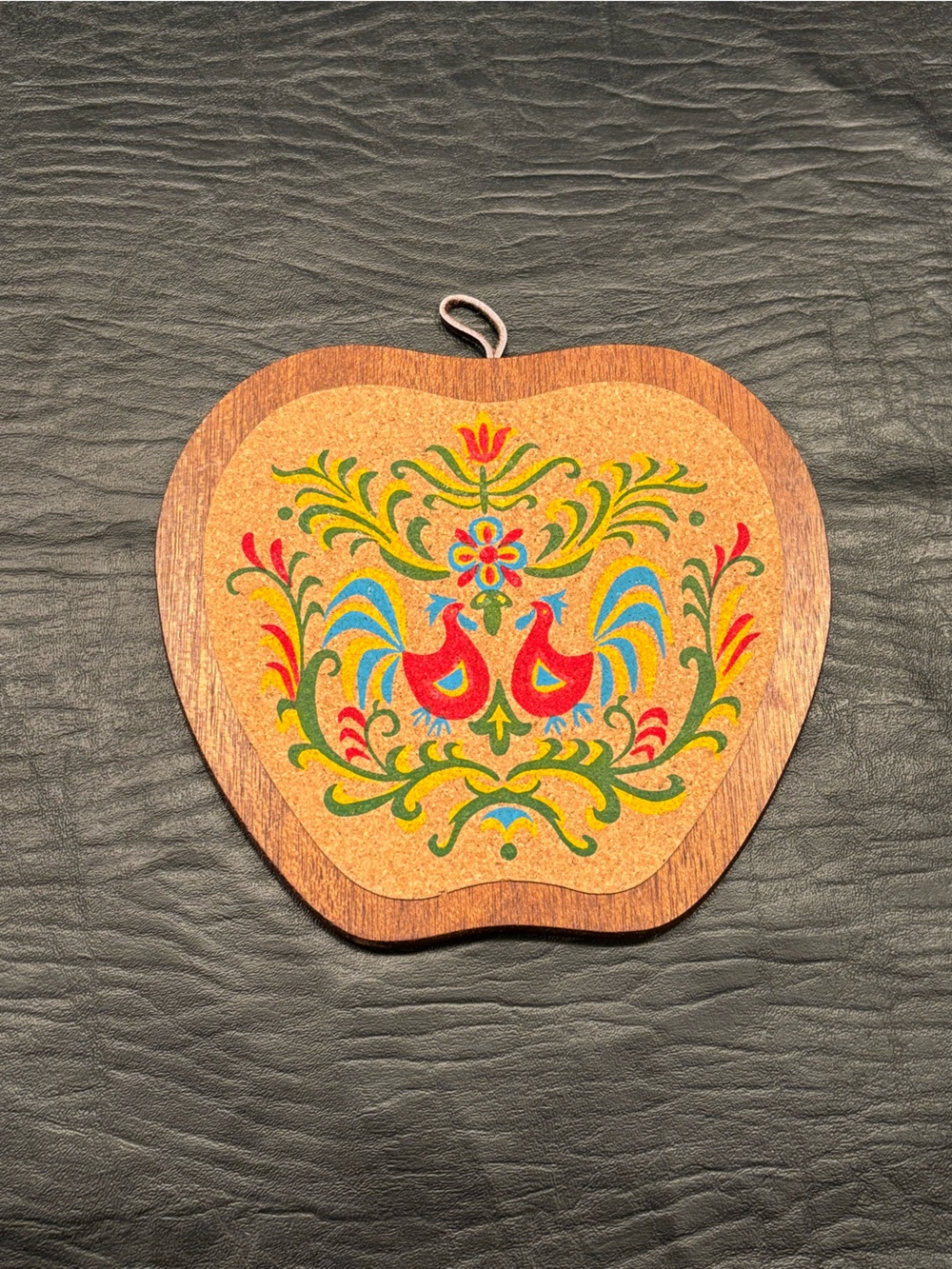 Nevco Japan vintage wooden Trivet